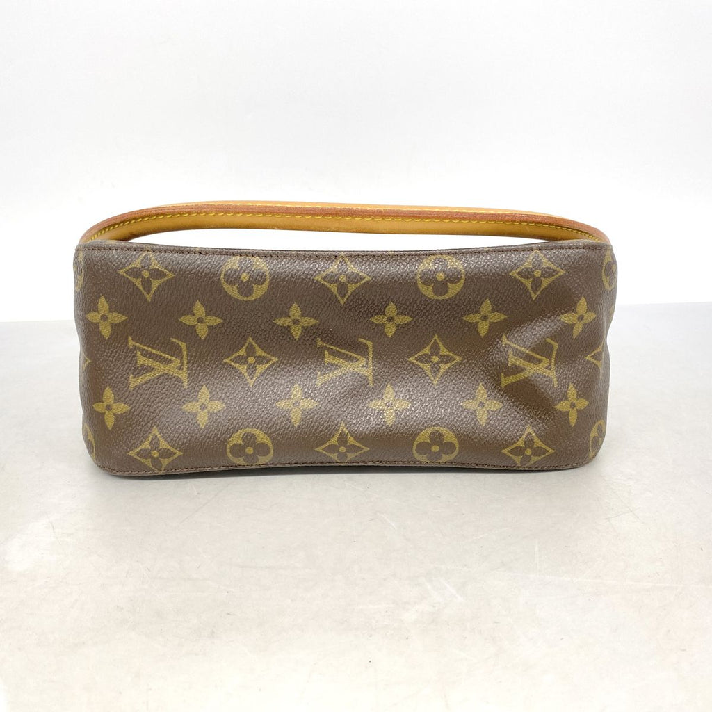 Louis Vuitton Shoulder Bag Monogram Looping MM Brown — view 3