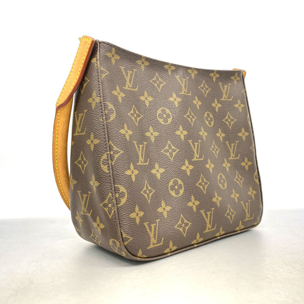 Louis Vuitton Shoulder Bag Monogram Looping MM Brown — view 2