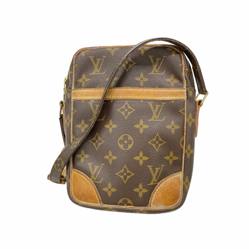 Louis Vuitton Shoulder Bag Monogram Danube Brown