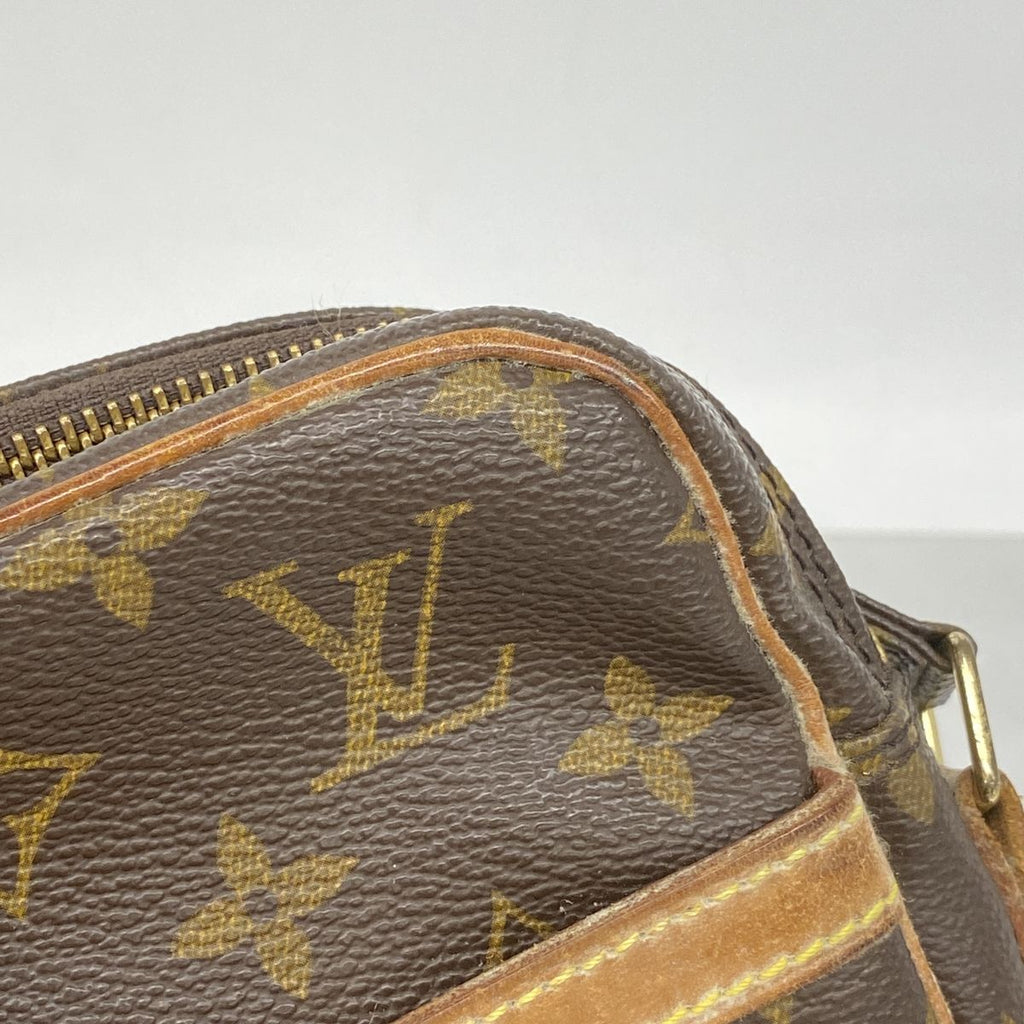 Louis Vuitton Shoulder Bag Monogram Danube Brown — view 7