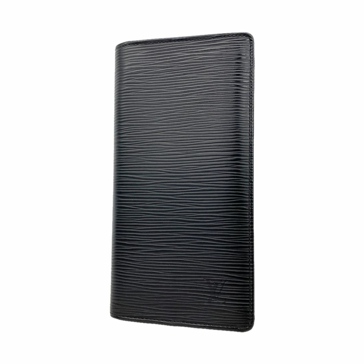 Louis Vuitton Wallet Epi Portefeuille Brazza Noir
