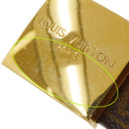 Louis Vuitton Belt Monogram Canvas Ceinture Carre Brown Logo — view 7
