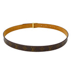 Louis Vuitton Belt Monogram Canvas Ceinture Carre Brown Logo — view 4
