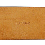 Louis Vuitton Belt Monogram Canvas Ceinture Carre Brown Logo — view 6