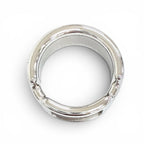 Hermes Olympe Ring Leather Etoupe Silver — view 6