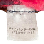 Louis Vuitton Logomania Scarf Wool Silk Ruby Monogram Fringe — view 7
