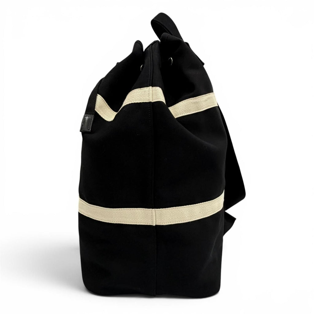 Saint Laurent Paris Canvas Leather Rive Gauche Sling — view 5