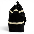 Saint Laurent Paris Canvas Leather Rive Gauche Sling — view 5