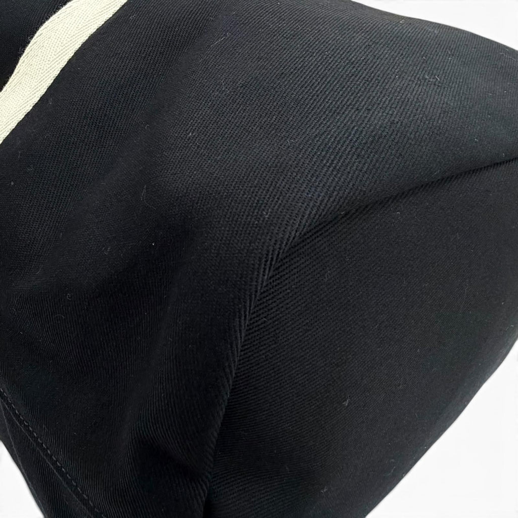 Saint Laurent Paris Canvas Leather Rive Gauche Sling — view 8