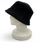 Chanel 21C CC Logo Pile Hat Bucket Hat Black — view 3