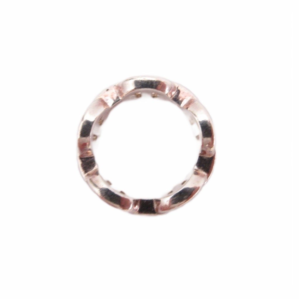Hermes Chaine D'ancre Enchainee Ring Silver — view 8