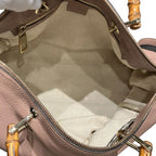 Gucci 2-Way Boston Bag Bamboo Leather — view 6