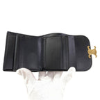 Celine Small Flap Wallet Triomphe Trifold Leather — view 5