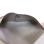 Hermes Calvi Silver Card Case Epsom — view 6