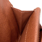 Louis Vuitton Porte Monnaie Pla Coin Purse Monogram Canvas — view 8