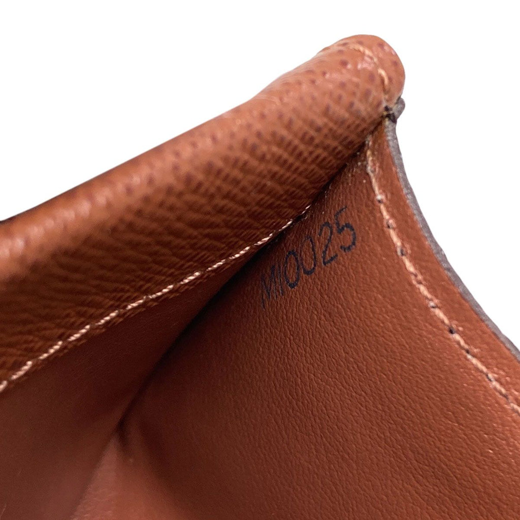 Louis Vuitton Porte Monnaie Pla Coin Purse Monogram Canvas — view 7