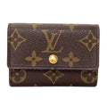 Louis Vuitton Porte Monnaie Pla Coin Purse Monogram Canvas