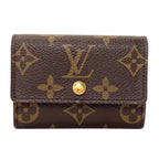 Louis Vuitton Porte Monnaie Pla Coin Purse Monogram Canvas