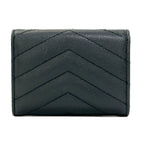 Saint Laurent Cassandra Trifold Wallet Leather — view 2