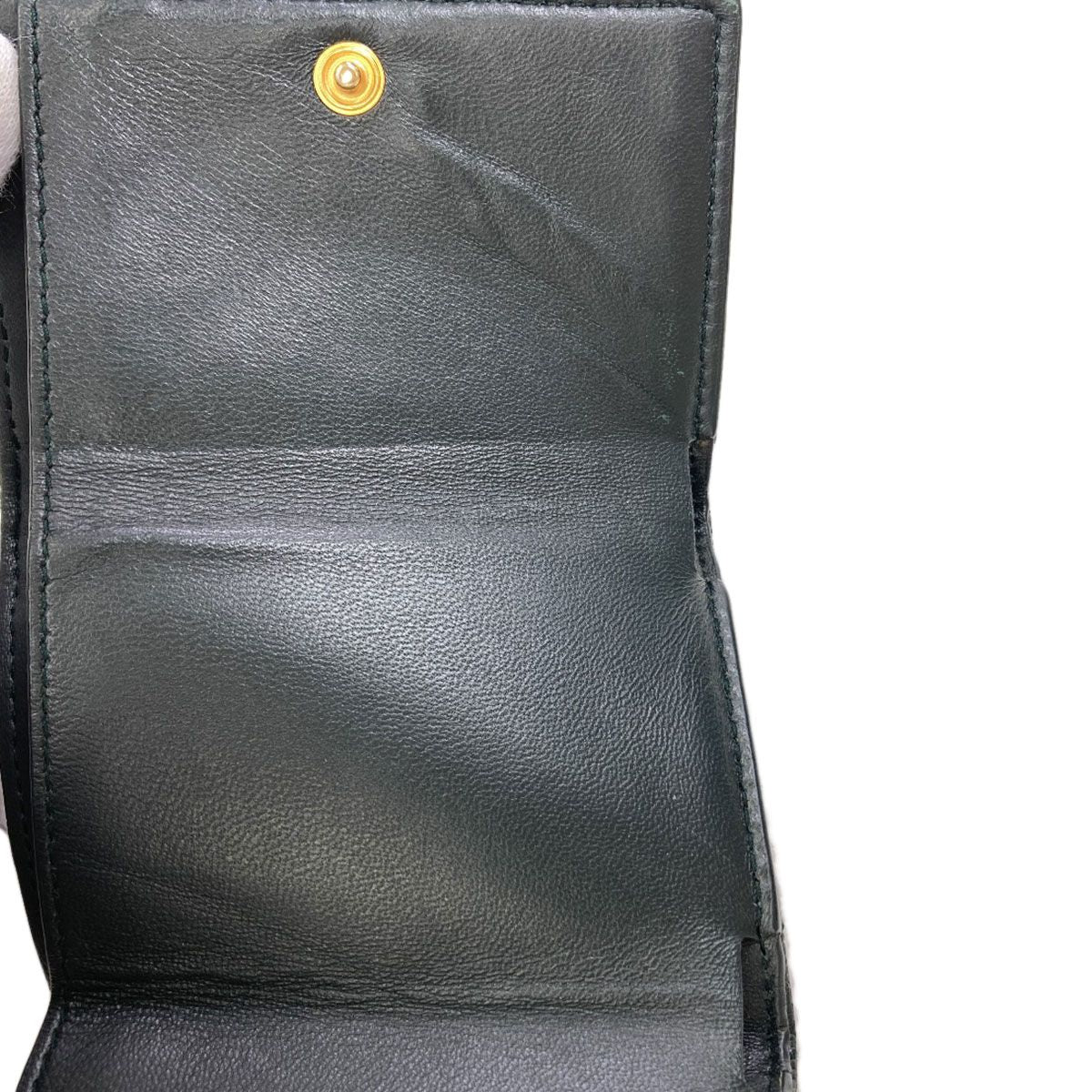 Saint Laurent Cassandra Trifold Wallet Leather — view 8