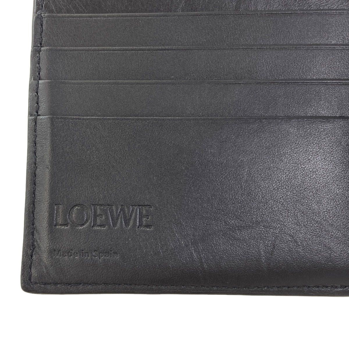 Loewe Puzzle Bifold Coin Wallet Leather — view 6
