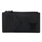 Louis Vuitton Coin Card Holder Aerogram Case Leather