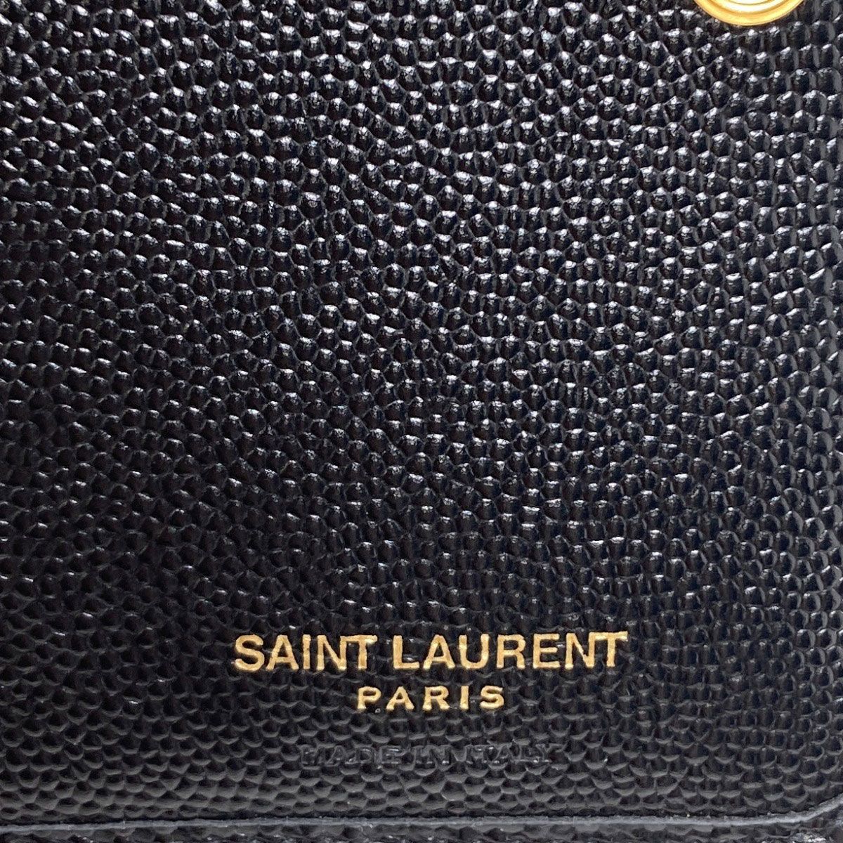 Saint Laurent Cassandra Bifold Wallet Leather — view 7