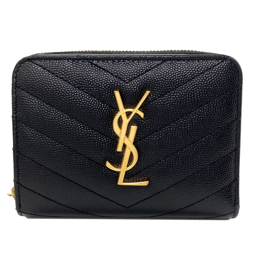 Saint Laurent Cassandra Bifold Wallet Leather