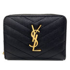 Saint Laurent Cassandra Bifold Wallet Leather