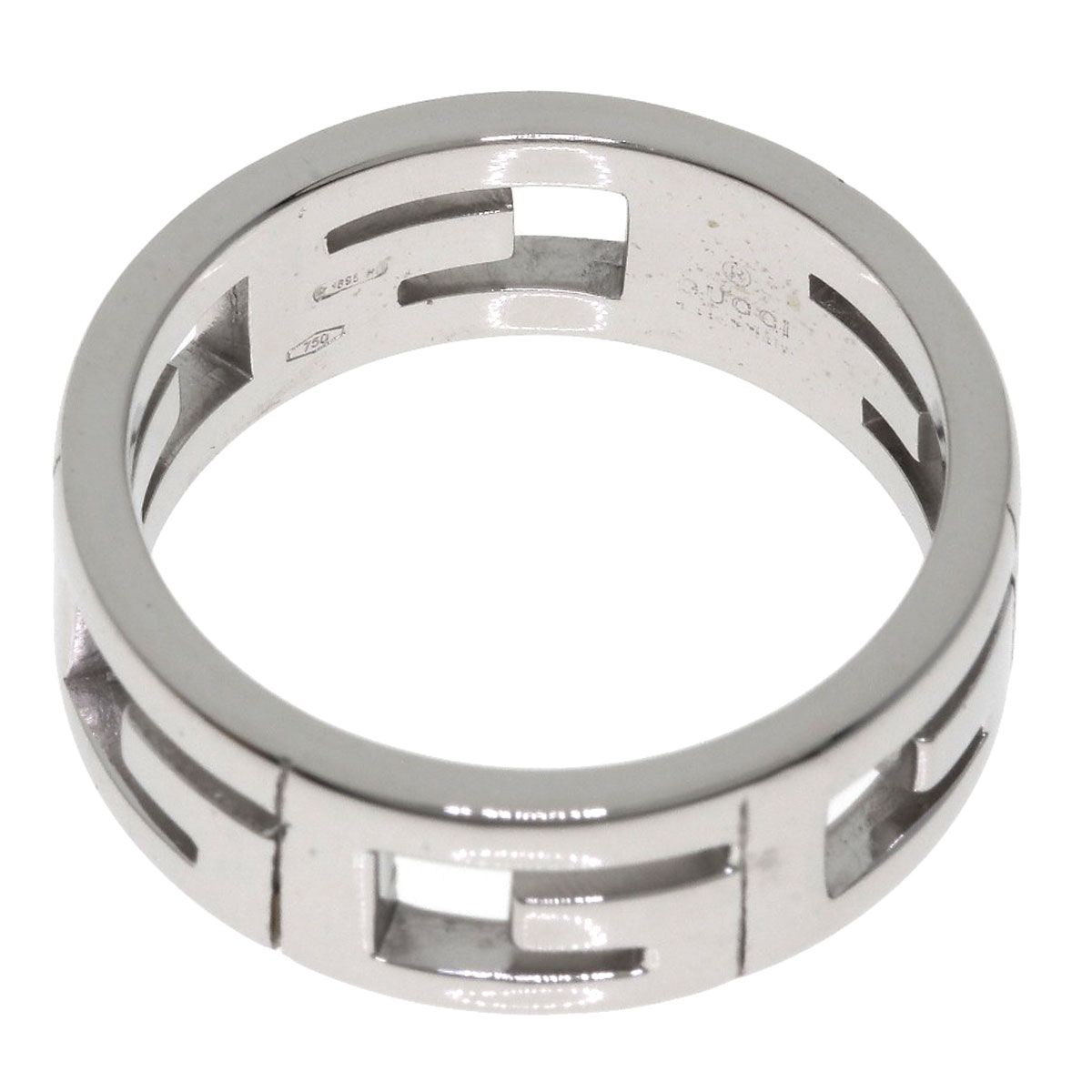 Gucci Multi Pull Ring 18k White Gold — view 4