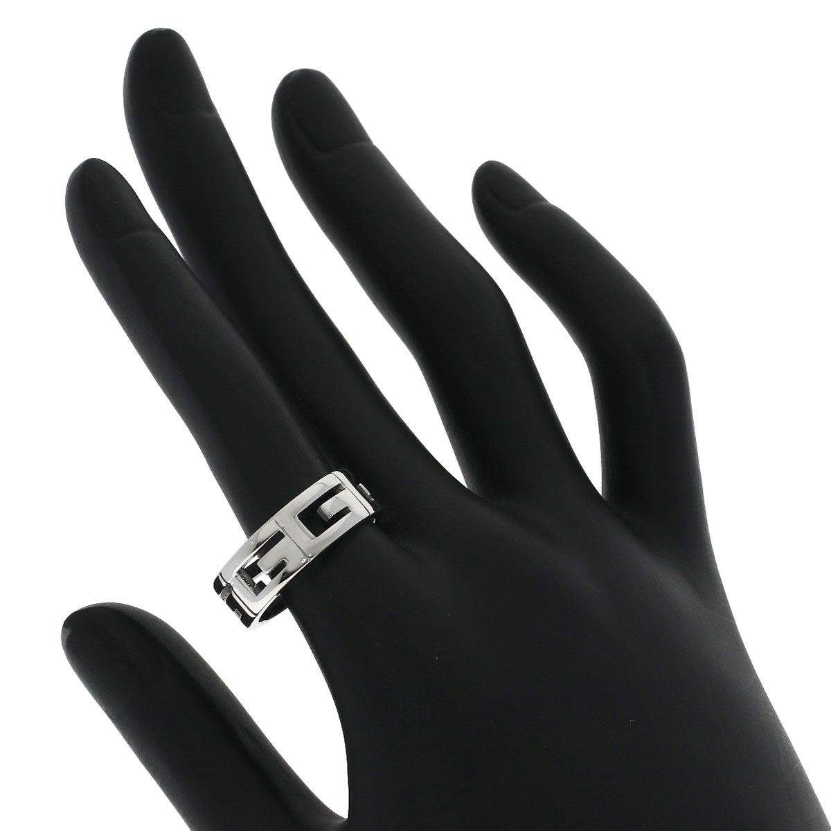 Gucci Multi Pull Ring 18k White Gold — view 6