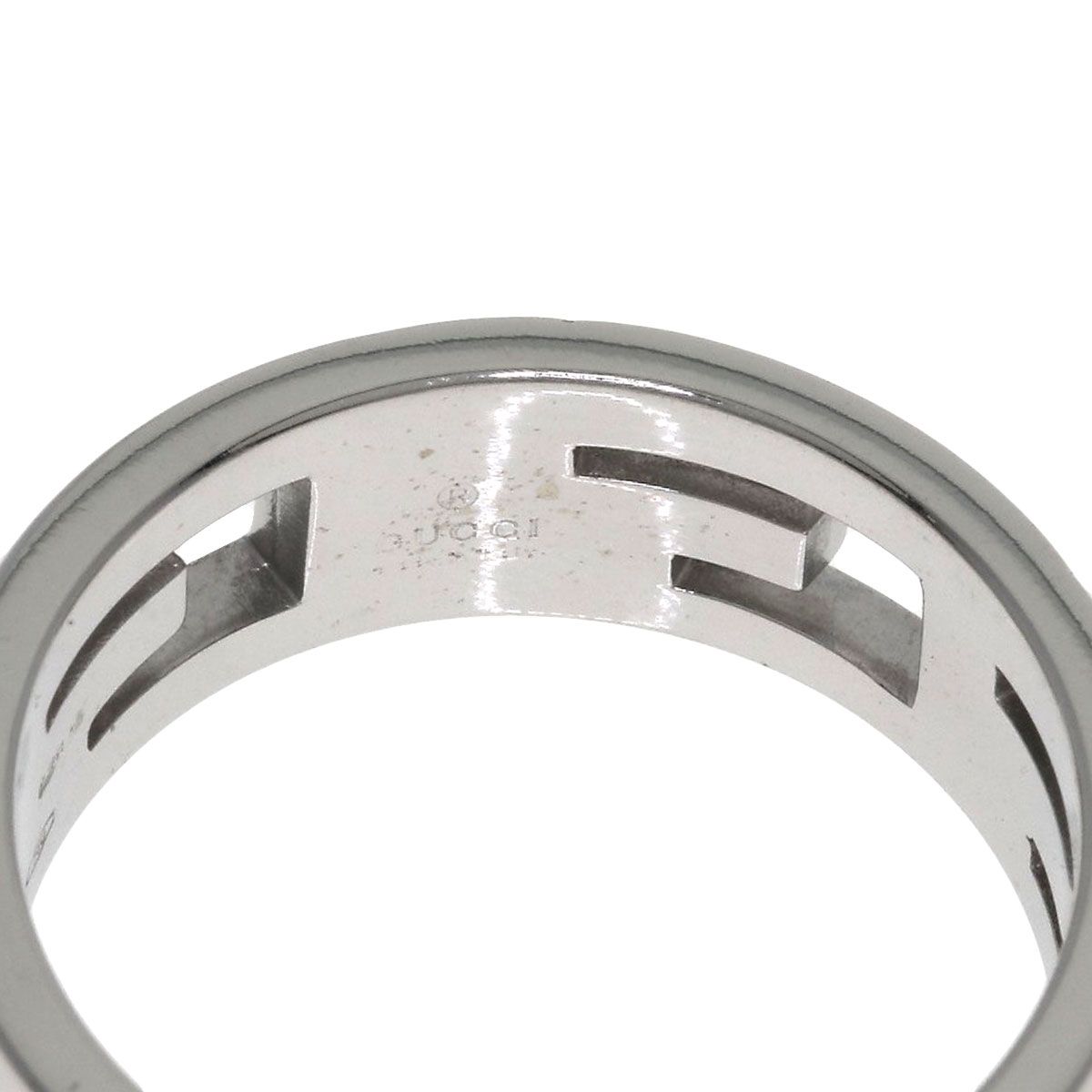 Gucci Multi Pull Ring 18k White Gold — view 7