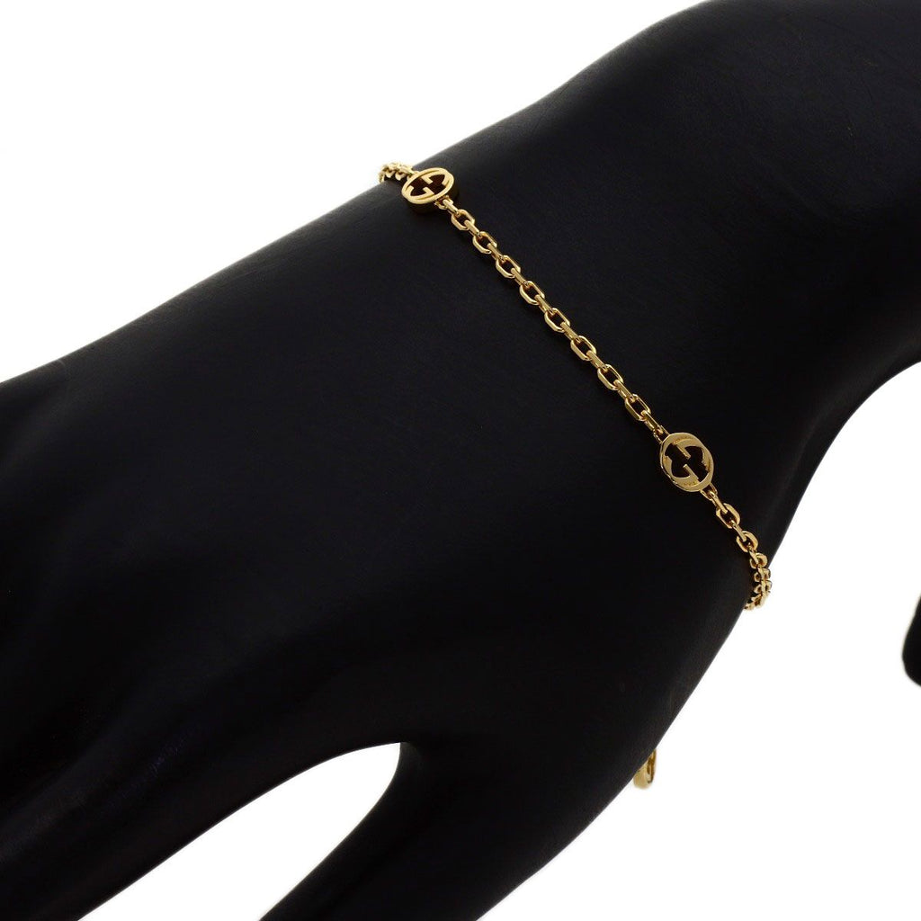 Gucci Inter Locking 16 Bracelet 18k Yellow Gold — view 5