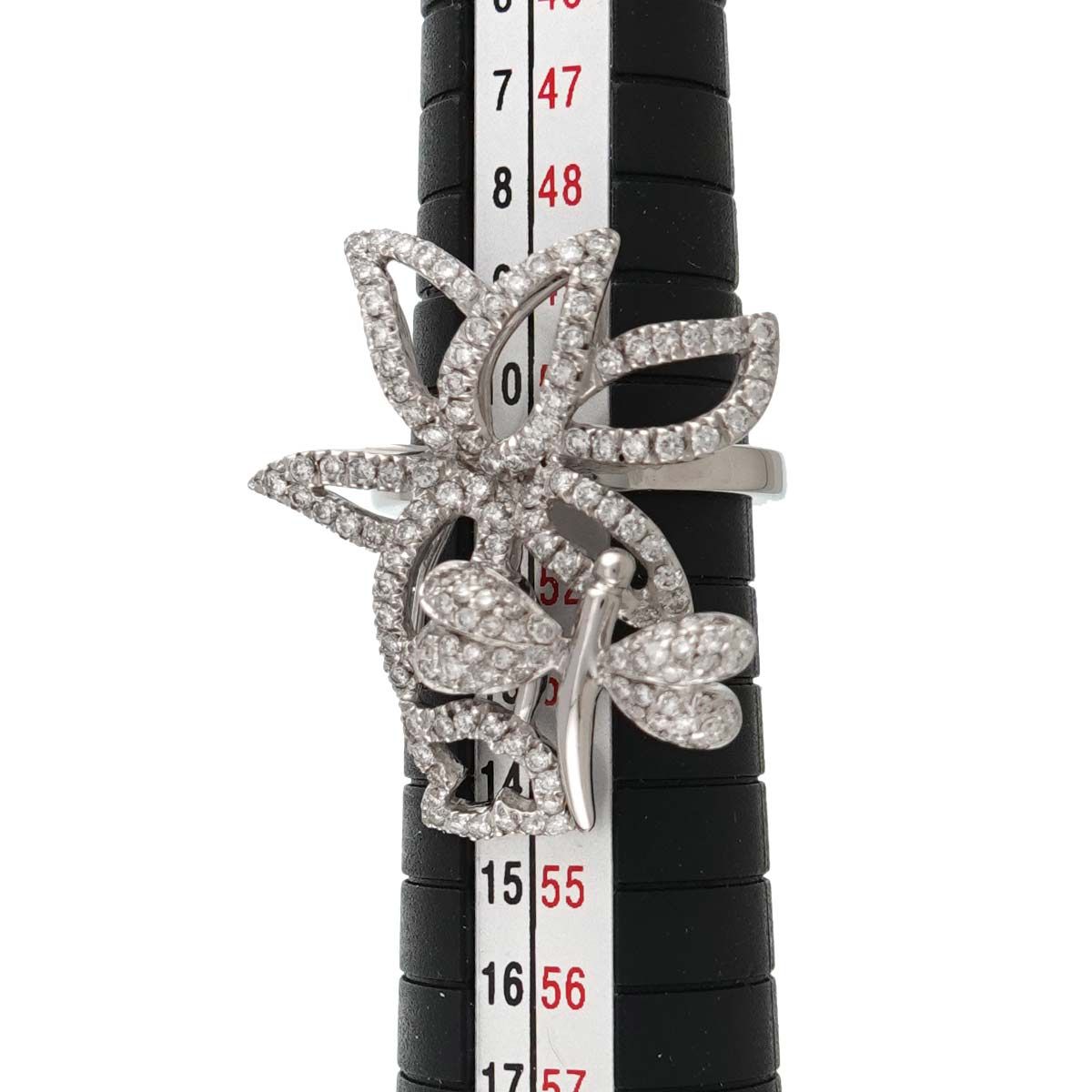 Gucci Flora Ring Diamond 18k White Gold — view 8