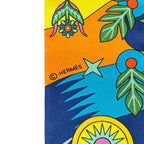 Hermes la Source de Pegase Pegasus Silk 100% Twilly Scarf Multicolor — view 8