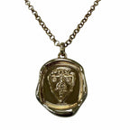 Gucci Crest Pendant Gold