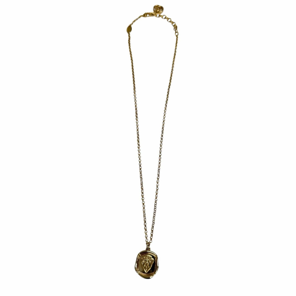 Gucci Crest Pendant Gold — view 5