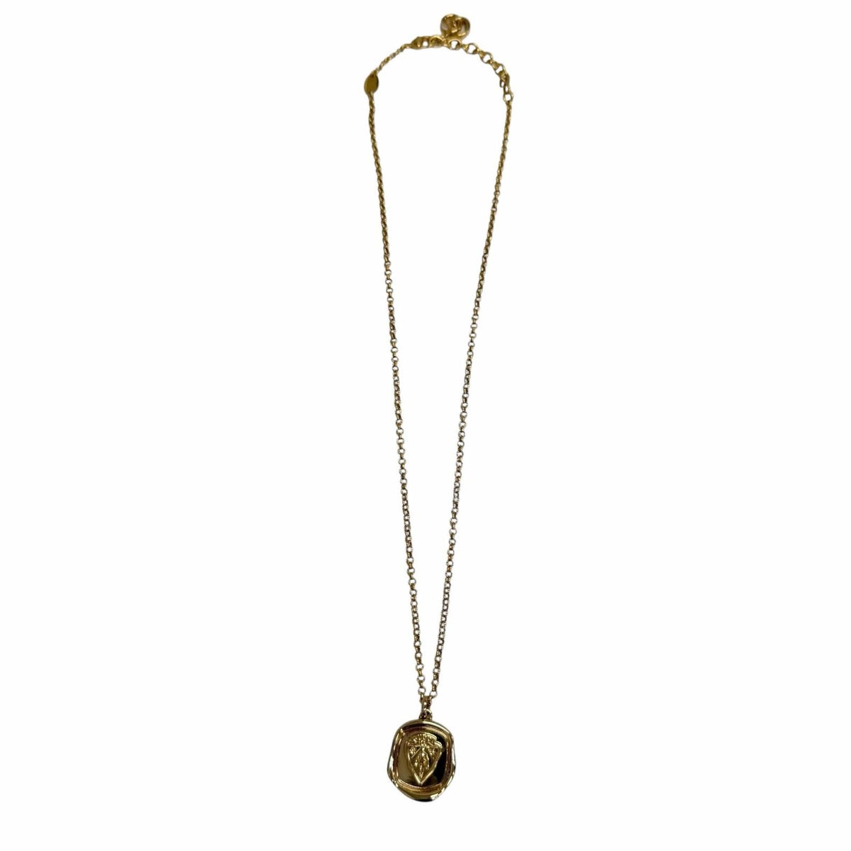 Gucci Crest Pendant Gold — view 5