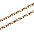 Chanel CC Logo Rhinestone Ribbon Necklace Gold — view 7