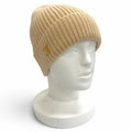 Louis Vuitton Beanie LV Spark Cashmere 100% Knit Cap Beige Hat
