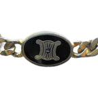 Celine Bracelet Bangle Logo Gold — view 3