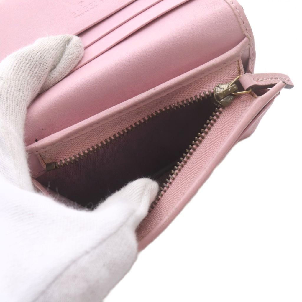 Gucci Bifold Wallet with Coin Purse Strawberry GG Supreme Leather Brown — view 7