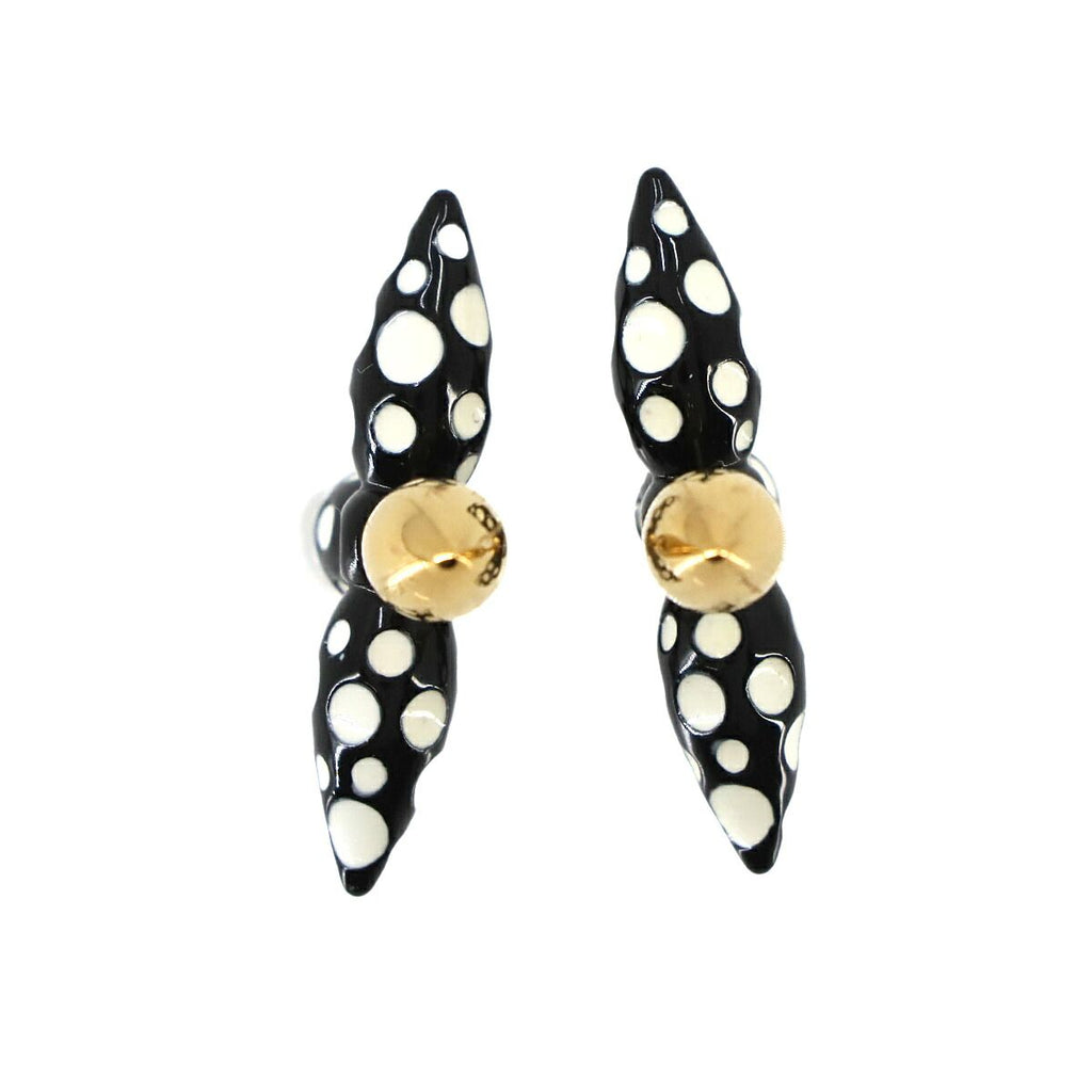 Louis Vuitton LV YK Infinity Dot Boucles D'oreilles Earrings Black — view 3