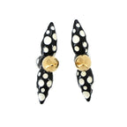 Louis Vuitton LV YK Infinity Dot Boucles D'oreilles Earrings Black — view 3