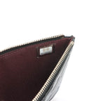 Chanel Quilted Classic Multi Pouch Caviar Leather Black Silver — view 8