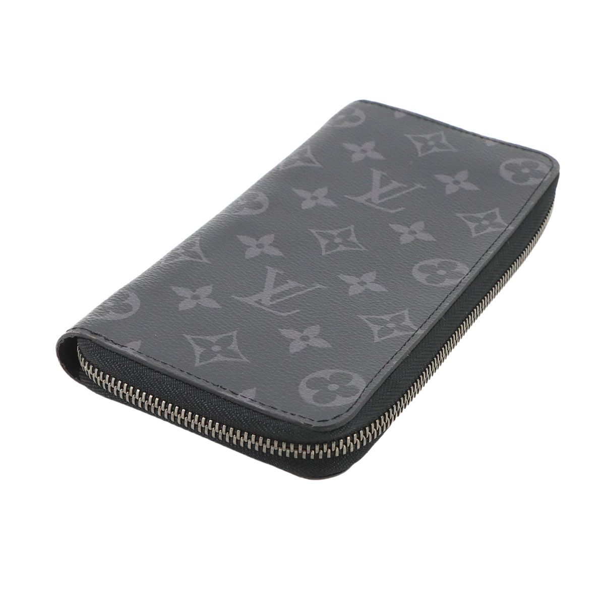 Louis Vuitton Monogram Eclipse Zippy Wallet Vertical — view 5
