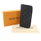 Louis Vuitton Monogram Eclipse Zippy Wallet Vertical — view 2