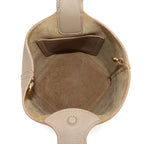 Loewe Pebble Bucket Bag Mini 2-Way Leather Sand — view 7
