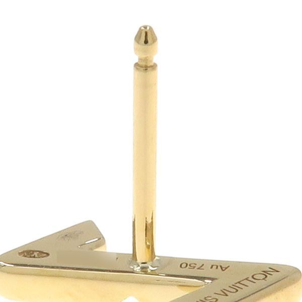 Louis Vuitton LV Vault Upside Down Single Earrings — view 6