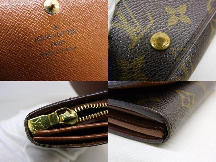 Louis Vuitton Wallet M Porte Monnaie Billets Tresor Monogram — view 6
